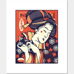 Gamer Series: Geisha (Light Colored Shirts) Posters and Art